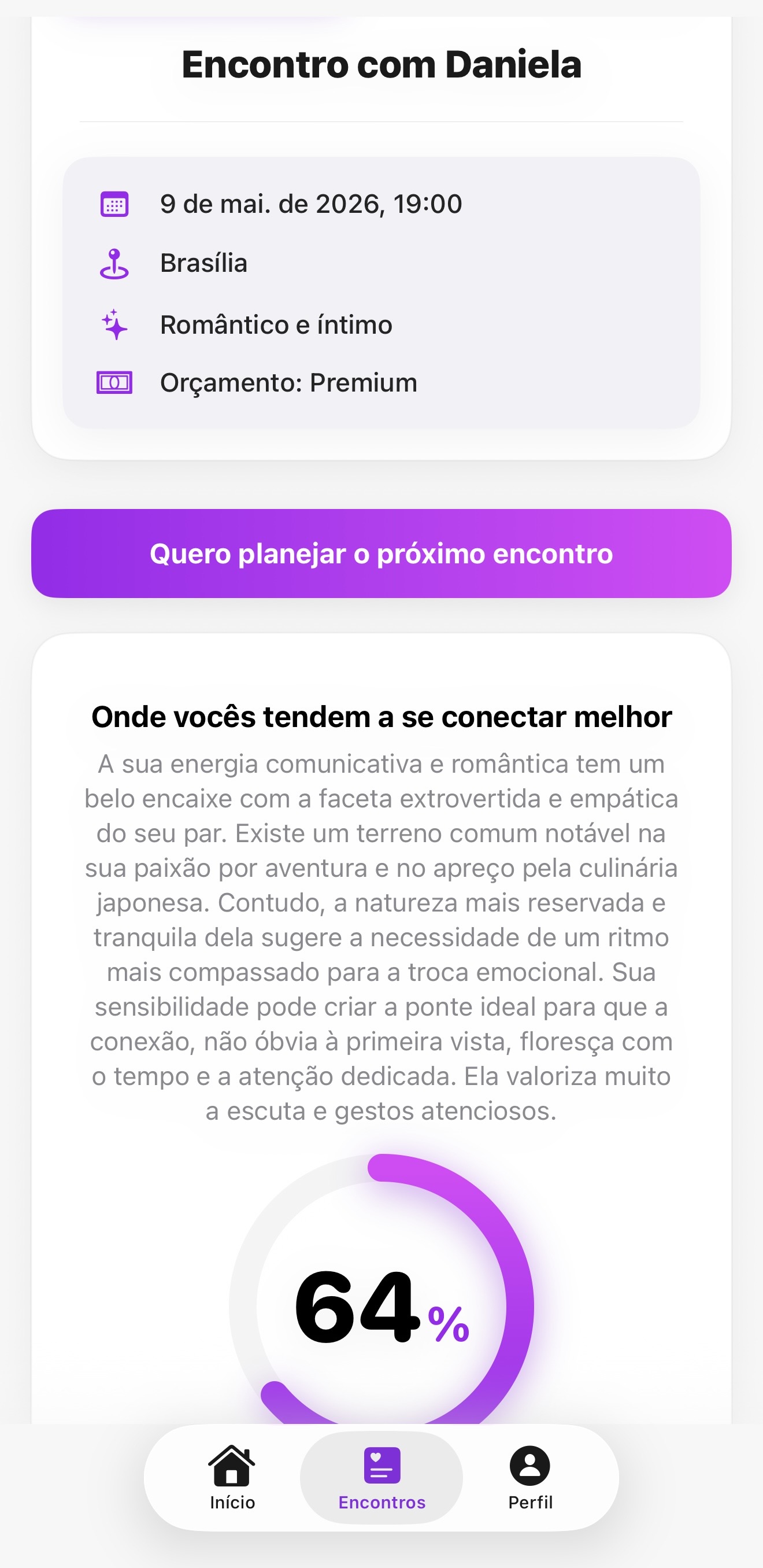 Encontro com Daniela, Houpy